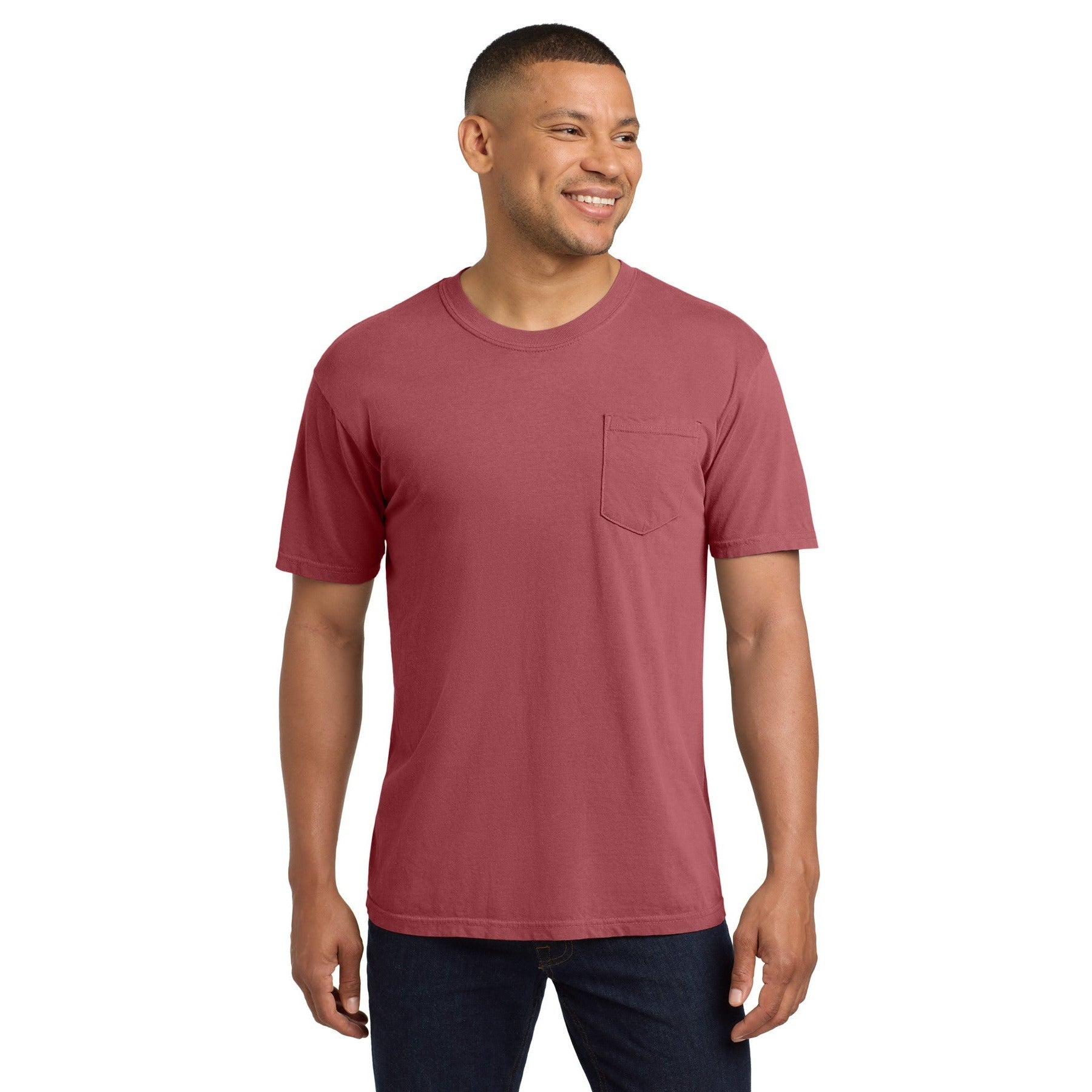 Comfort Colors-COMFORT COLORS ® Heavyweight Ring Spun Pocket Tee. 6030 1/2-MedTech-15